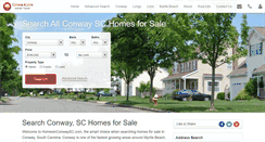 Desktop Screenshot of homesinconwaysc.com